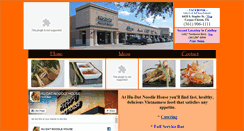 Desktop Screenshot of hudatnoodlehouse.com
