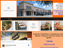 Tablet Screenshot of hudatnoodlehouse.com